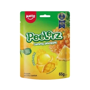 Amos Peelerz Gummy Pineapple 24 x 65g