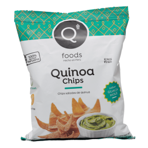 QFoods Quinoa Chips Guacamole Flavor 14x100g